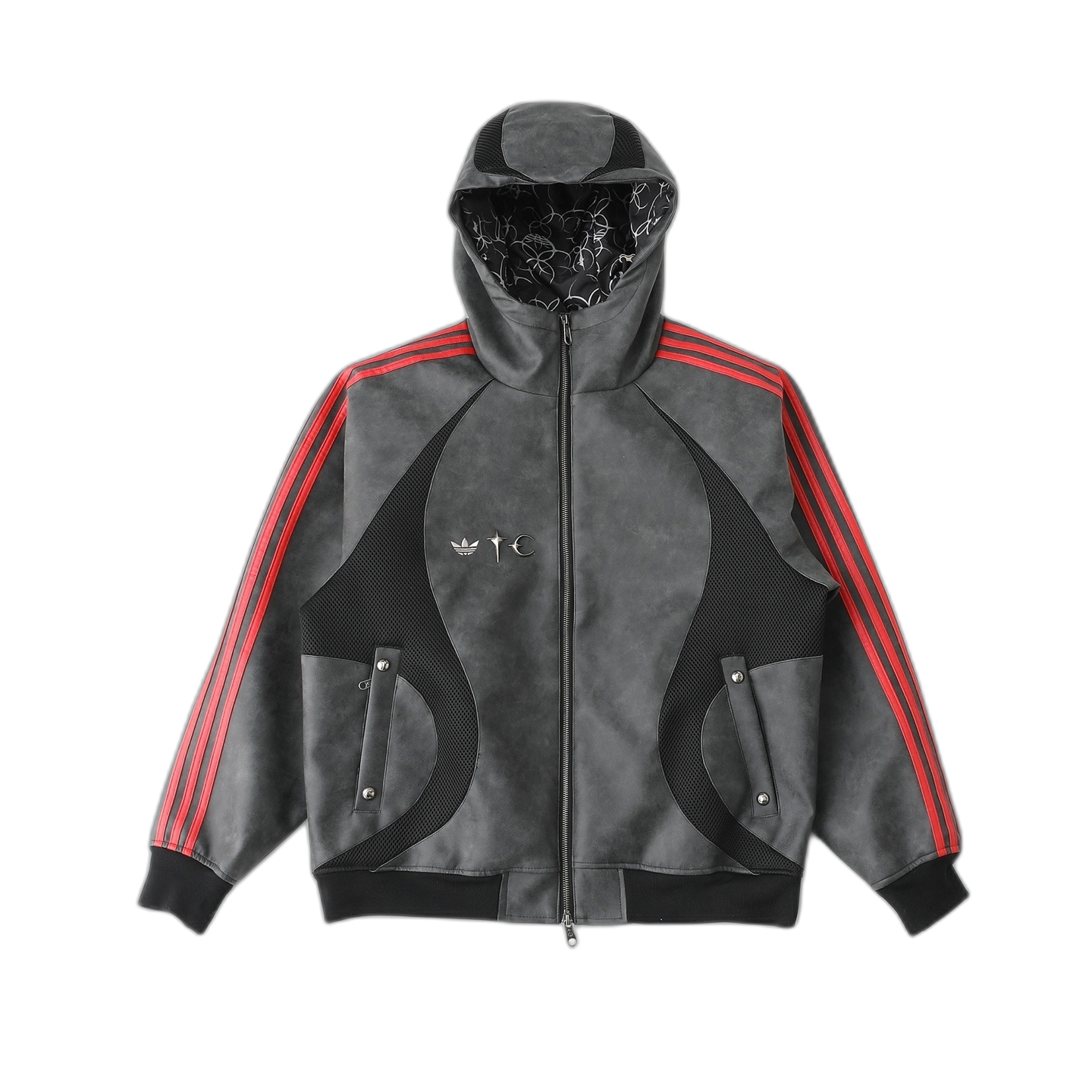 Adidas X Thug Club Teamgeist Leather Jacket