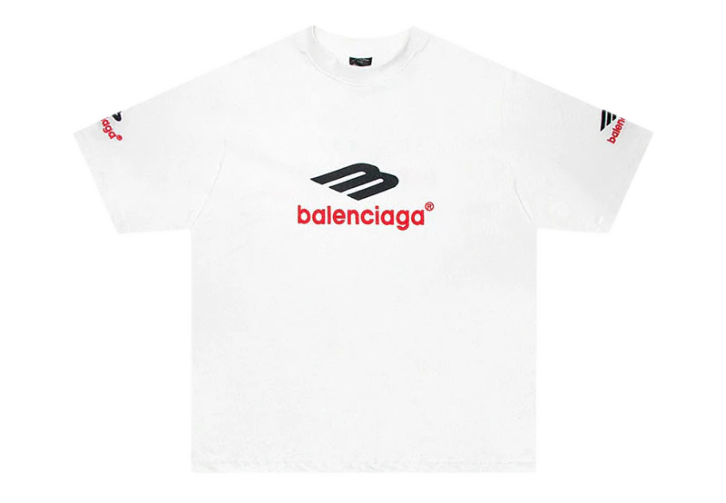 Balenciaga 3B Sports Icon T-shirt White