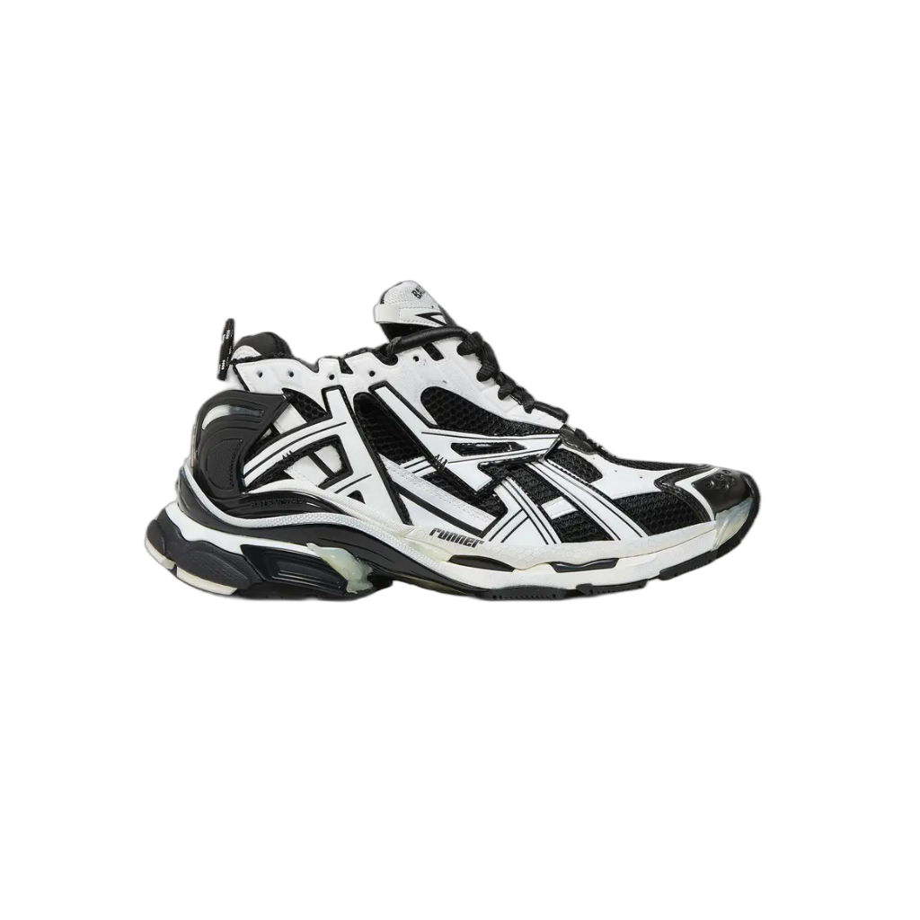 Balenciaga Runner Sneaker Black White'
