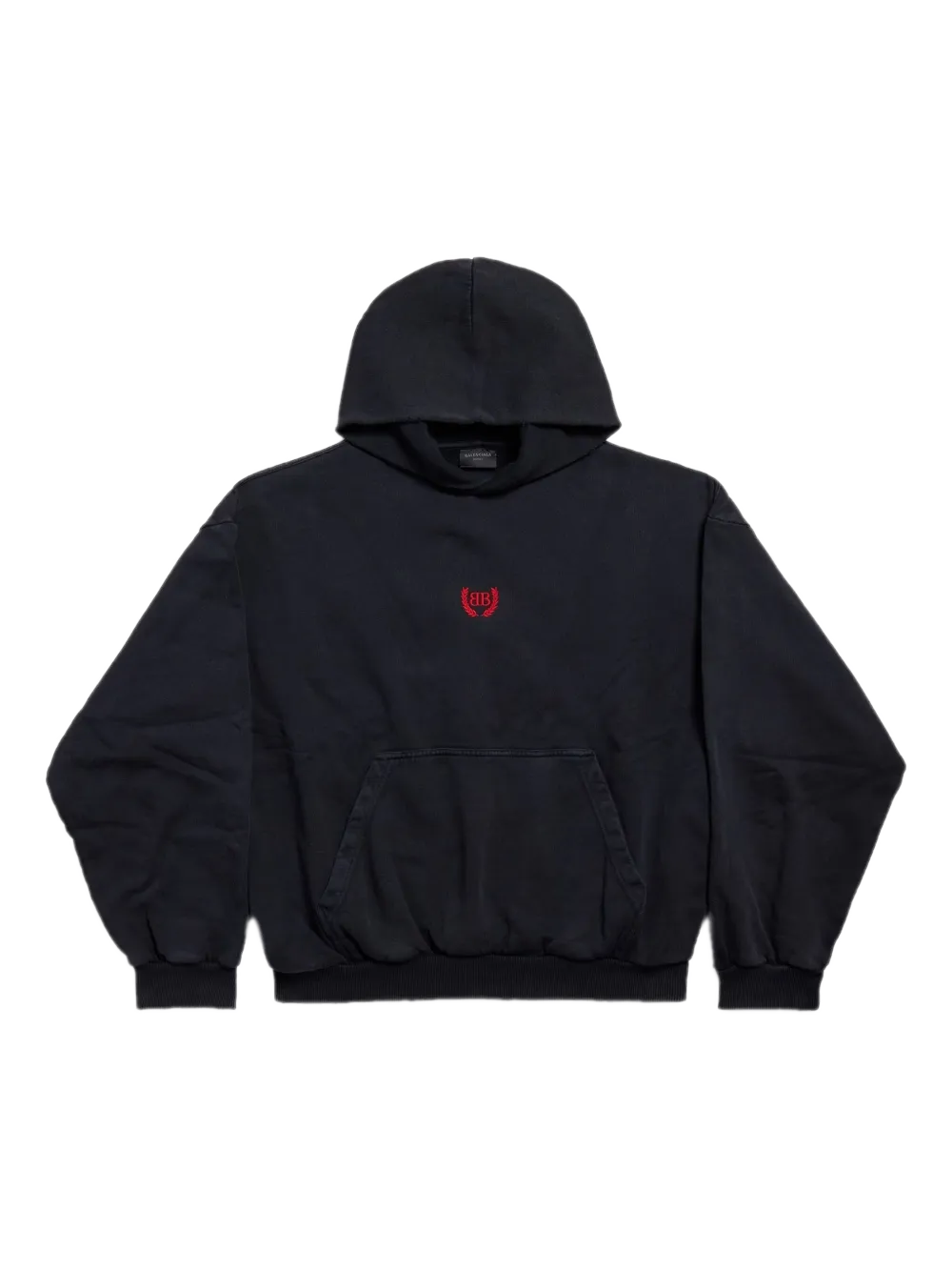 Balenciaga embroidered logo hoodie