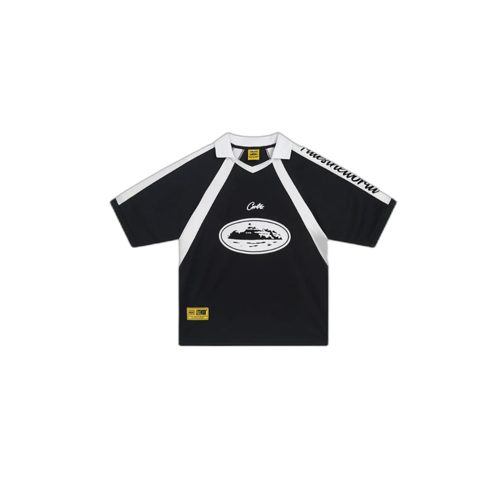 Corteiz Allstarz Football Jersey Black