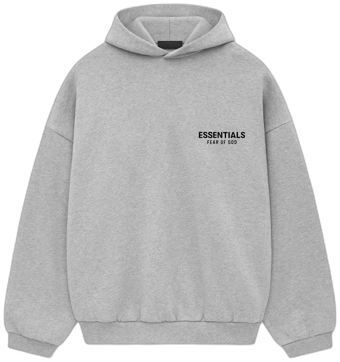 Fear of God Essentials Fleece Hoodie II 'Light Heather Grey'