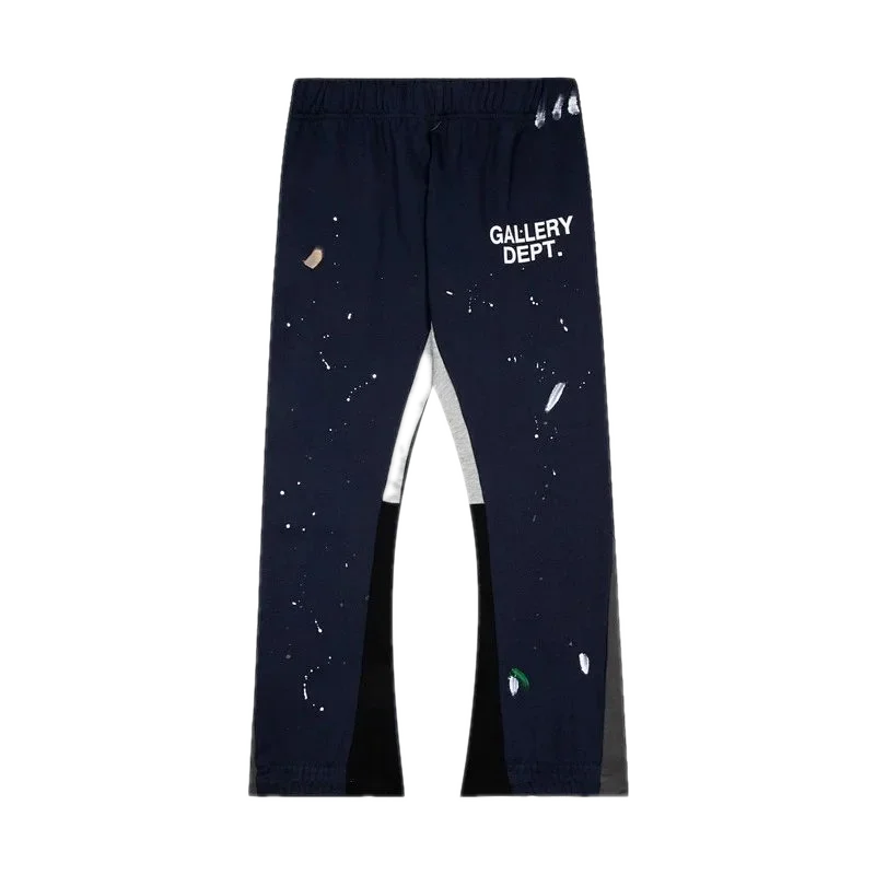 Gallery Dept Painted Flare Sweatpants Navy