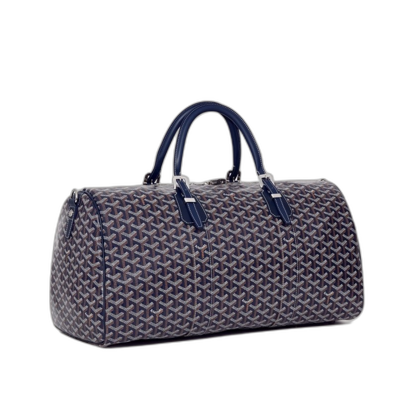 Goyard Boston 50 Bag Navy Blue