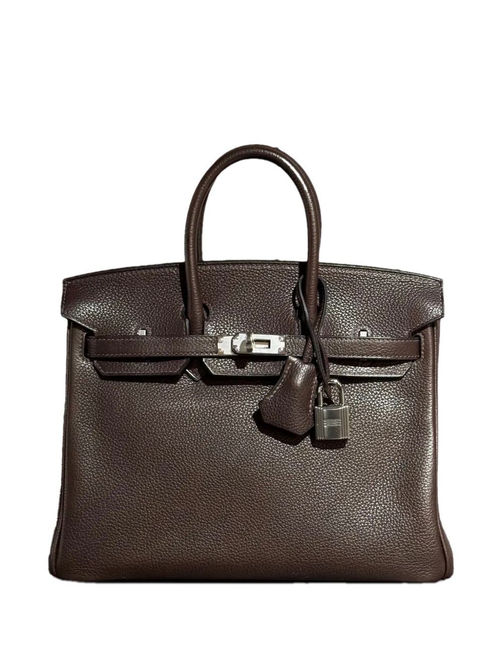 Hermès 2017 25 Birkin calfskin tote bag
