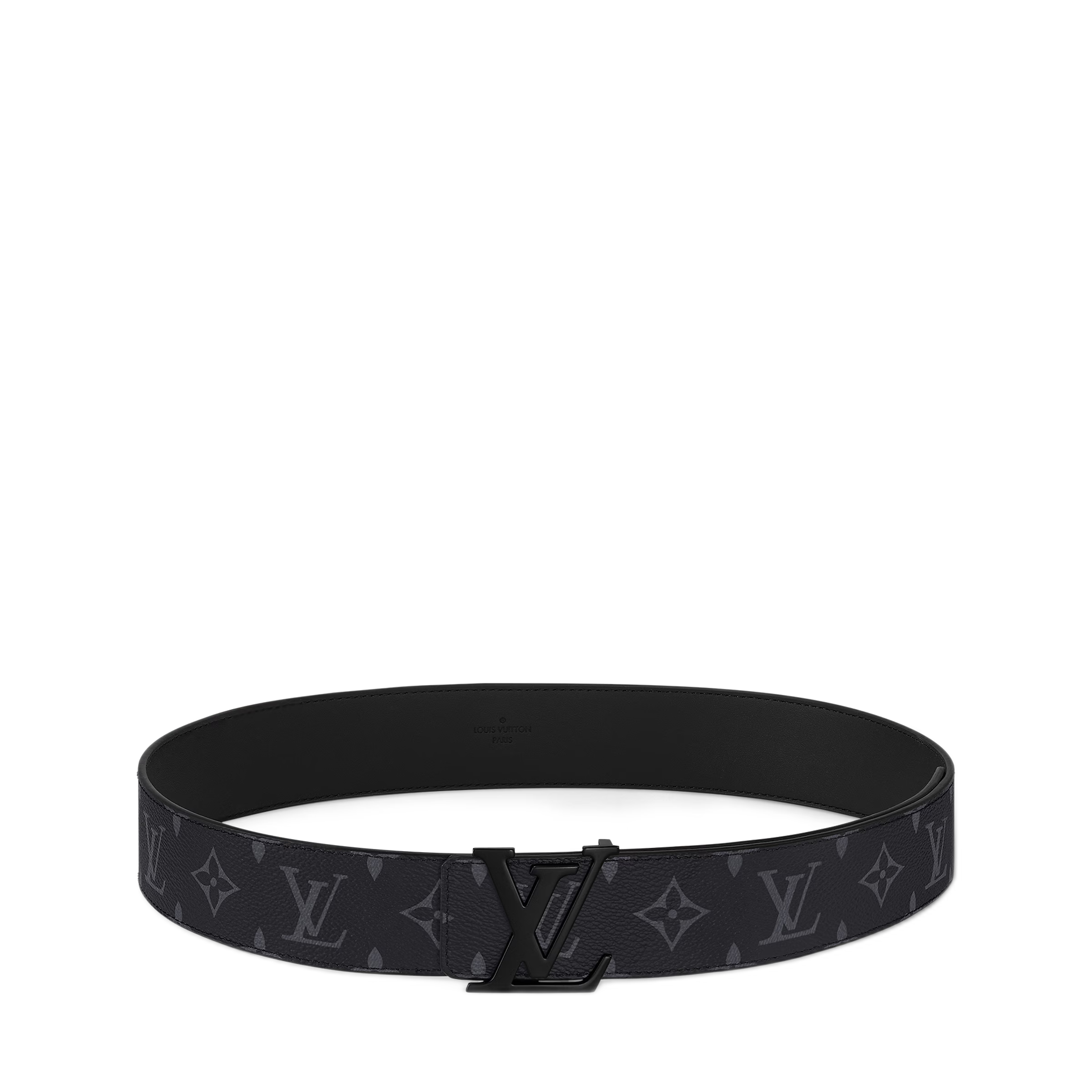 Louis Vuitton Initials Matte Black Belt M4482U