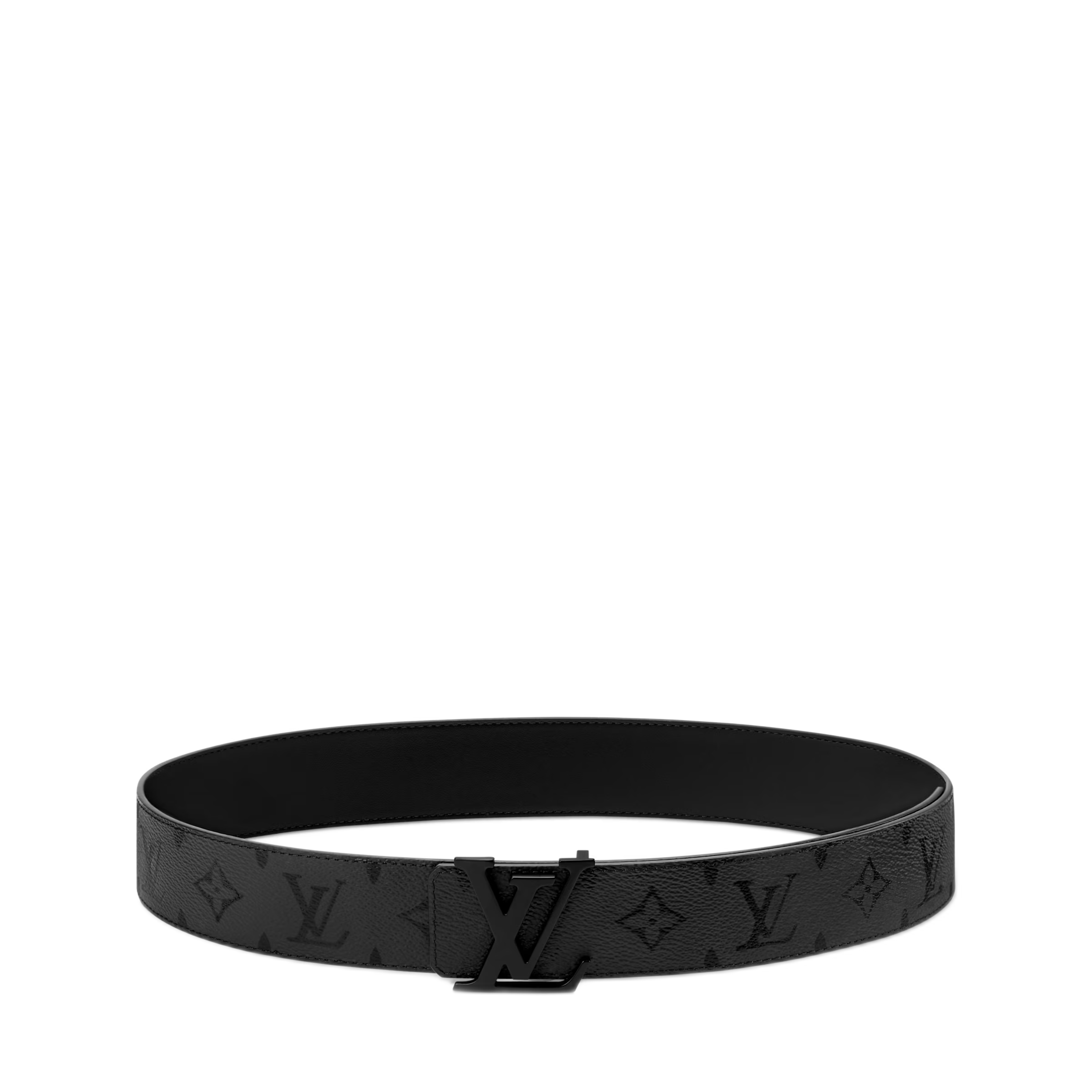 Louis Vuitton Initials Midnight Reversible Belt M4391U