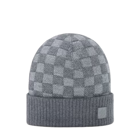 Louis Vuitton NEo Petit Damier Beanie Light Grey