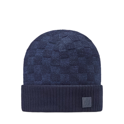 Louis Vuitton NEo Petit Damier Beanie Navy