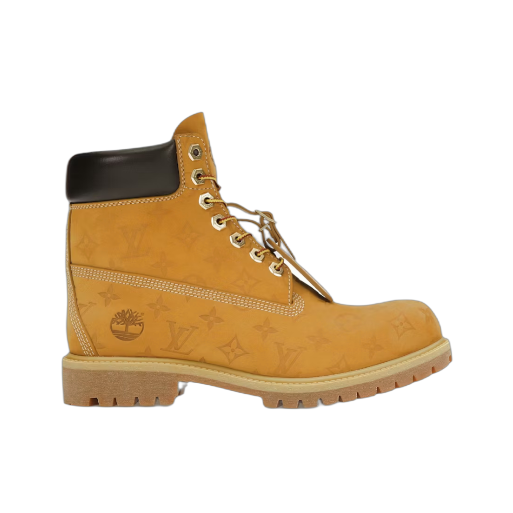 Louis Vuitton Timberland 6 Ankle Boot Wheat Monogram