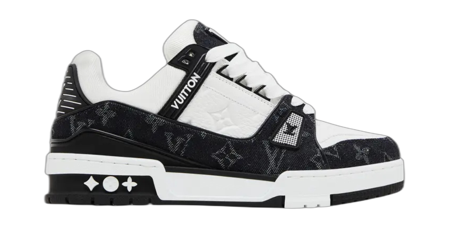 Louis Vuitton Trainer Denim Noir