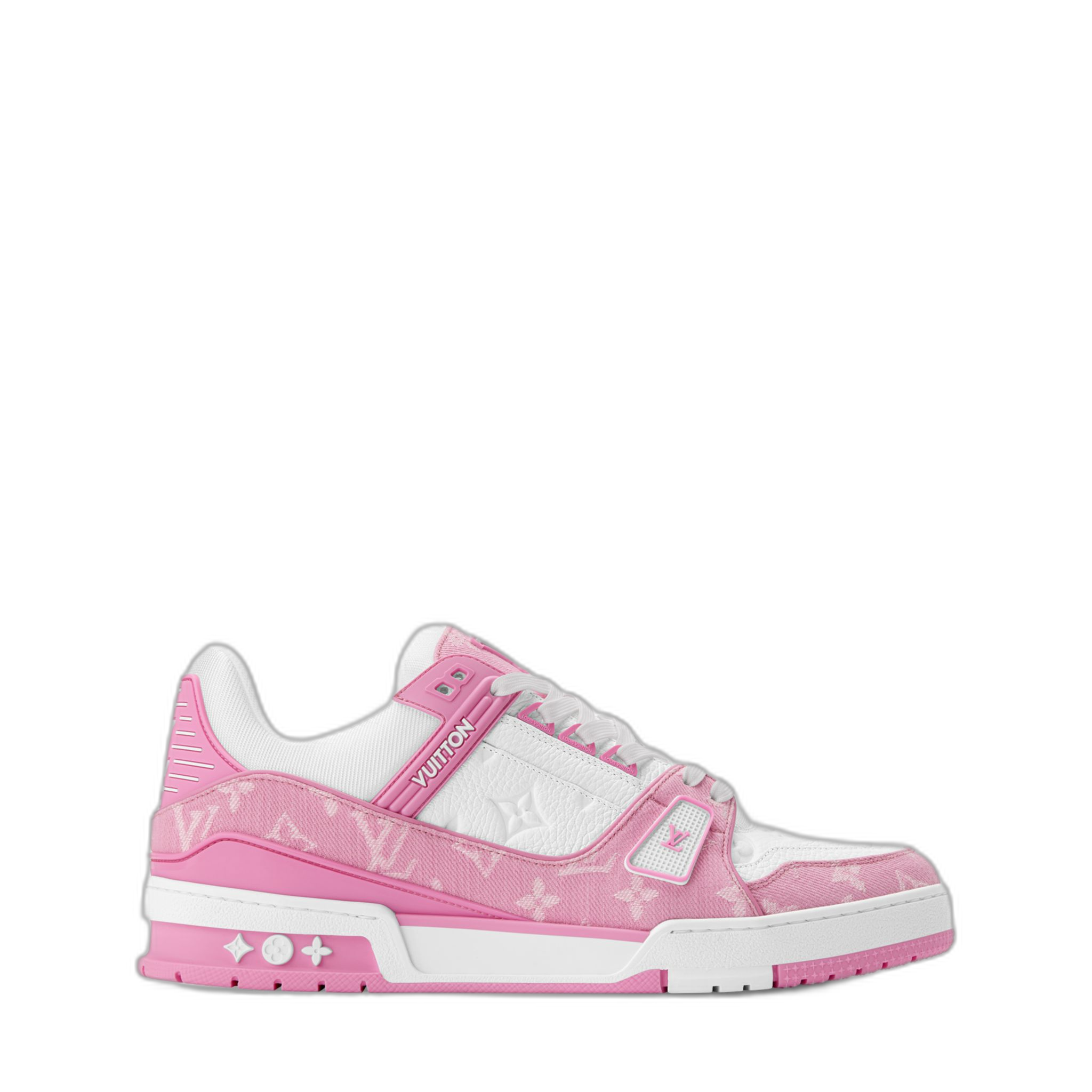 Louis Vuitton Trainer Pink 'Monogram Denim'