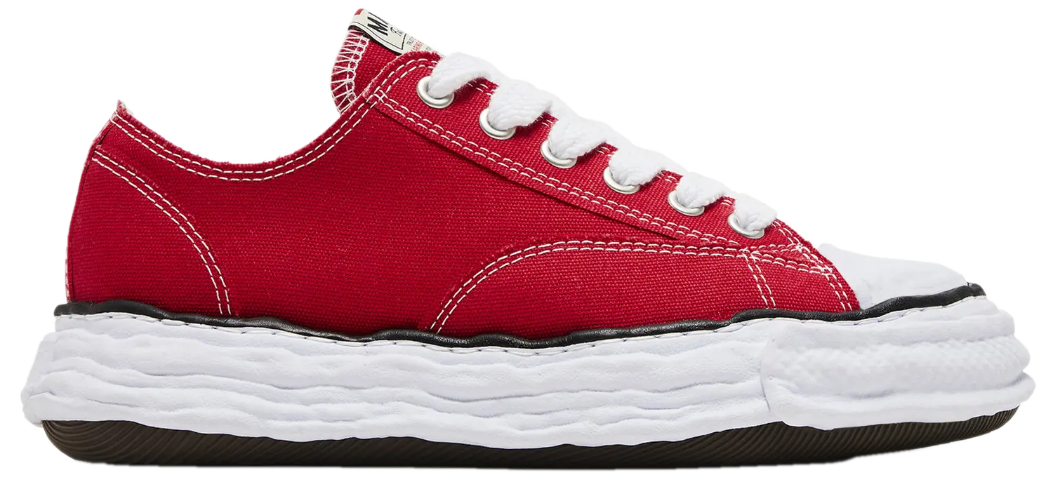 Maison Mihara Yasuhiro Peterson 23 OG Sole Canvas Low Red