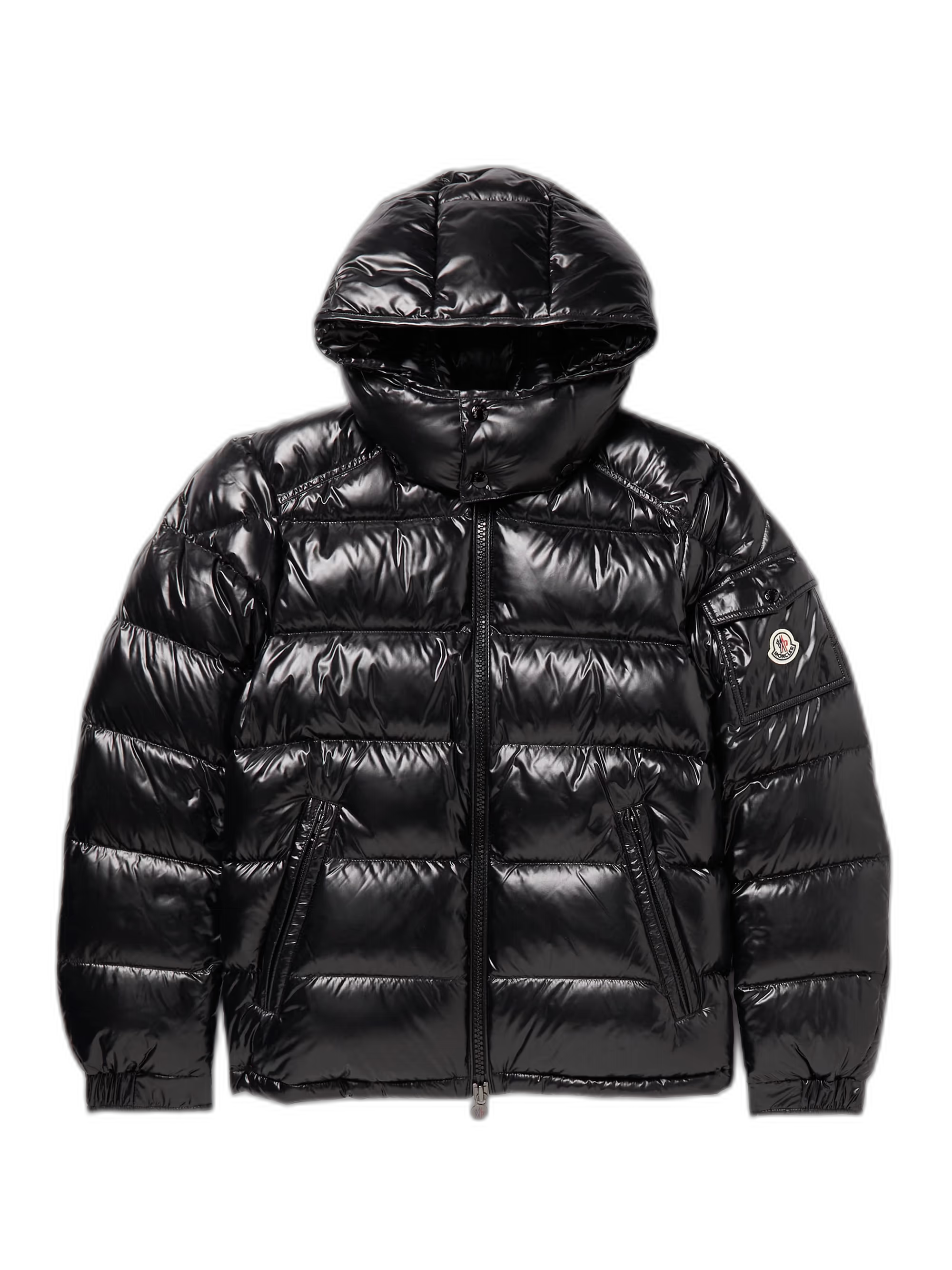 Moncler Maya Quilted Shell Hooded Down Jacket