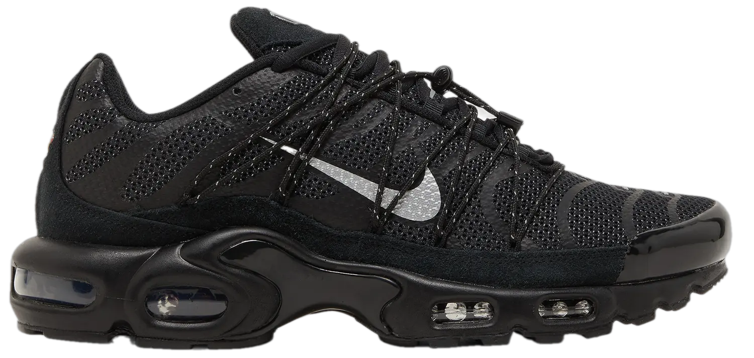 Nike Air Max Plus Utility Black Metallic Silver