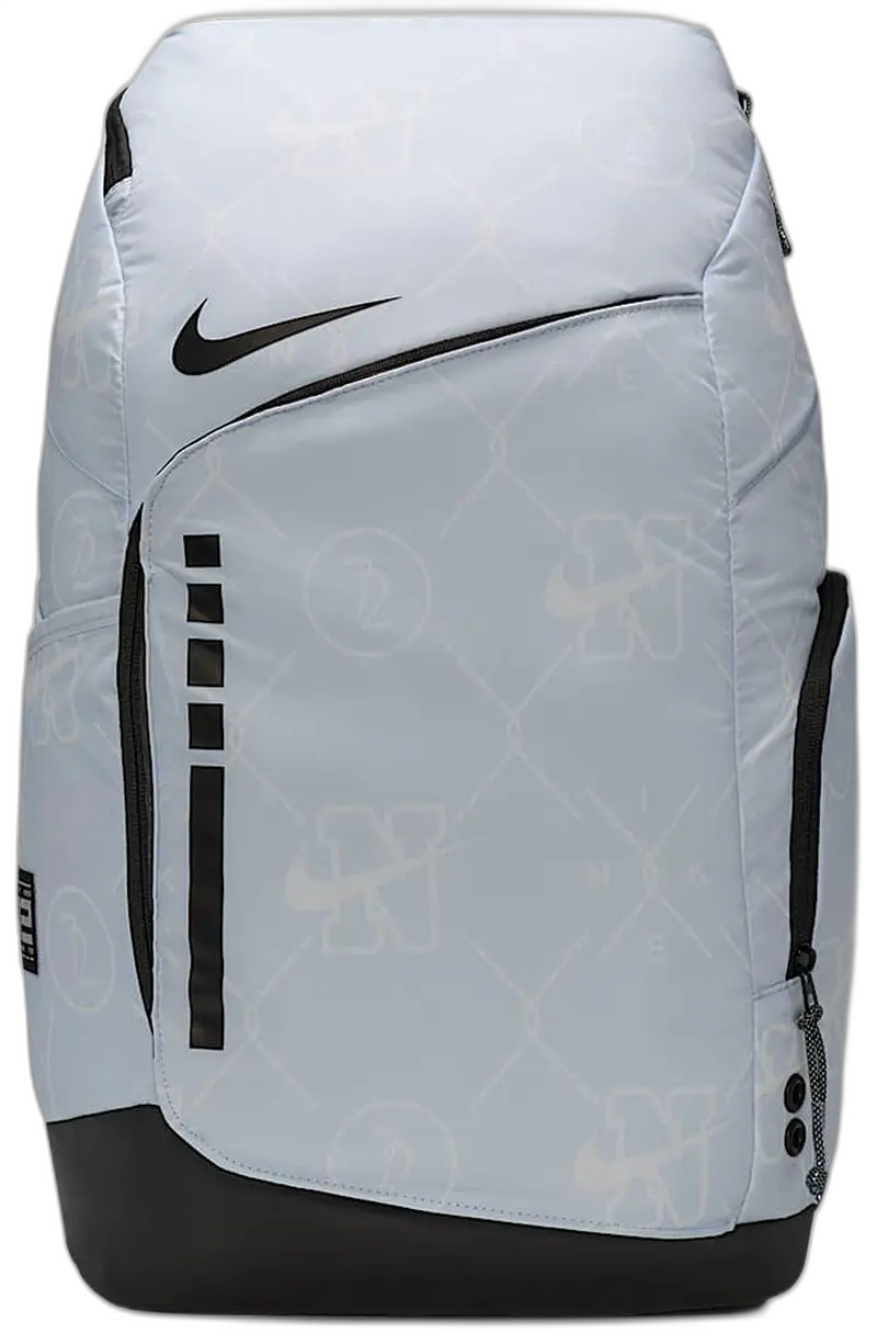 Nike Hoops Elite Backpack Football Grey Black Black'