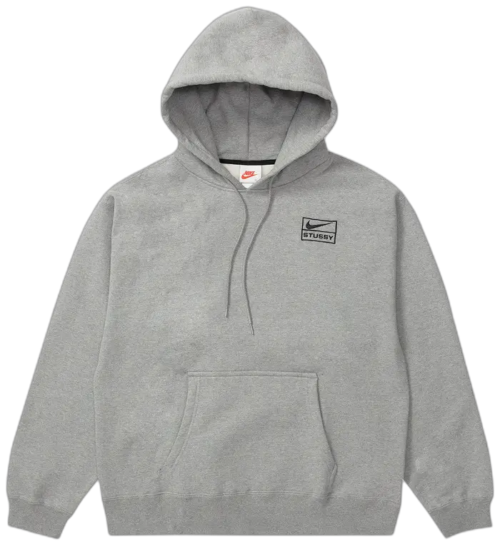 Nike x Stussy NRG Hoodie 'Dark Grey Heather'