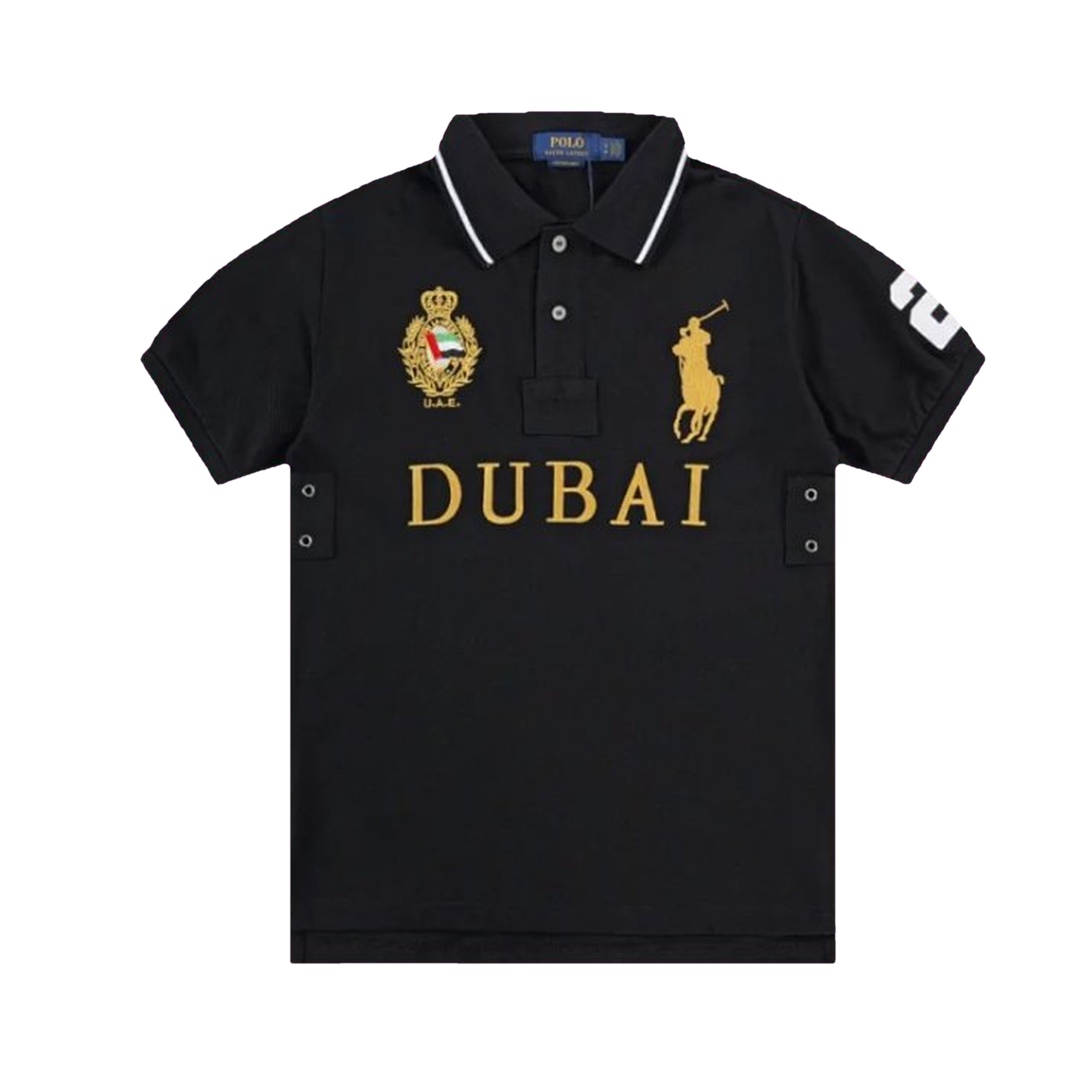 Polo Ralph Lauren Classic Fit Big Pony City Polo Dubai Black