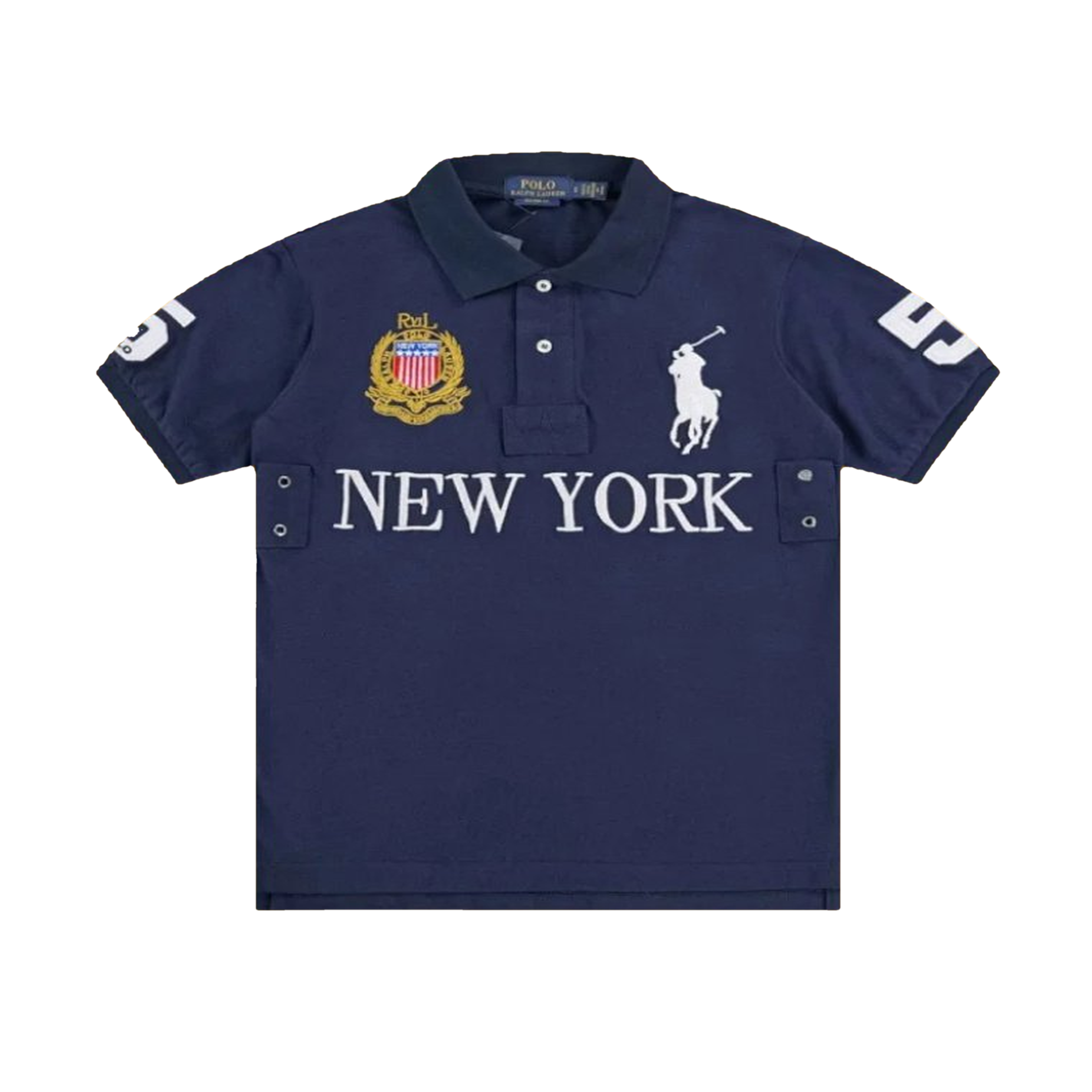 Polo Ralph Lauren Classic Fit Big Pony City Polo New York Navy