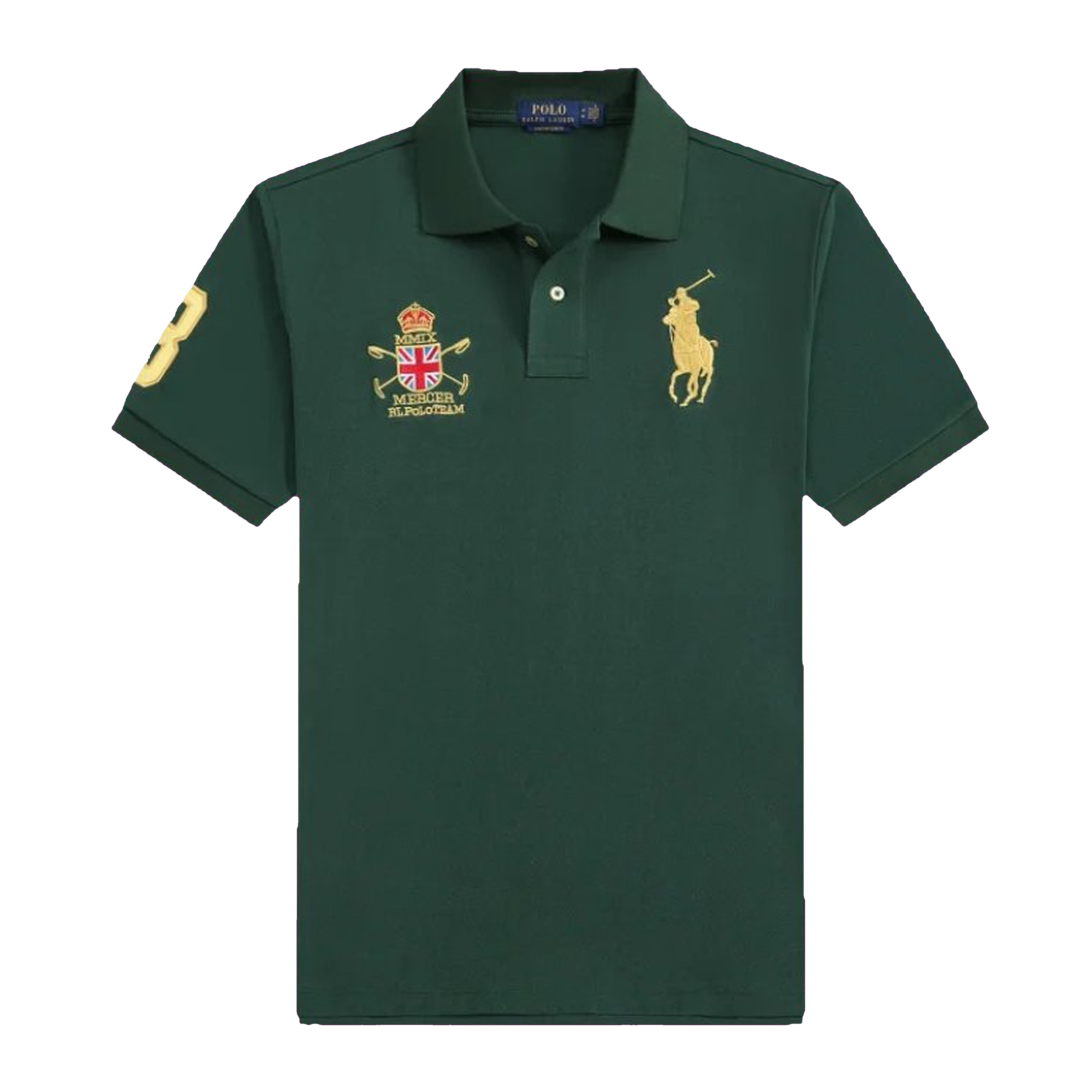 Polo Ralph Lauren Classic Fit Big Pony Mercer Polo Team Green