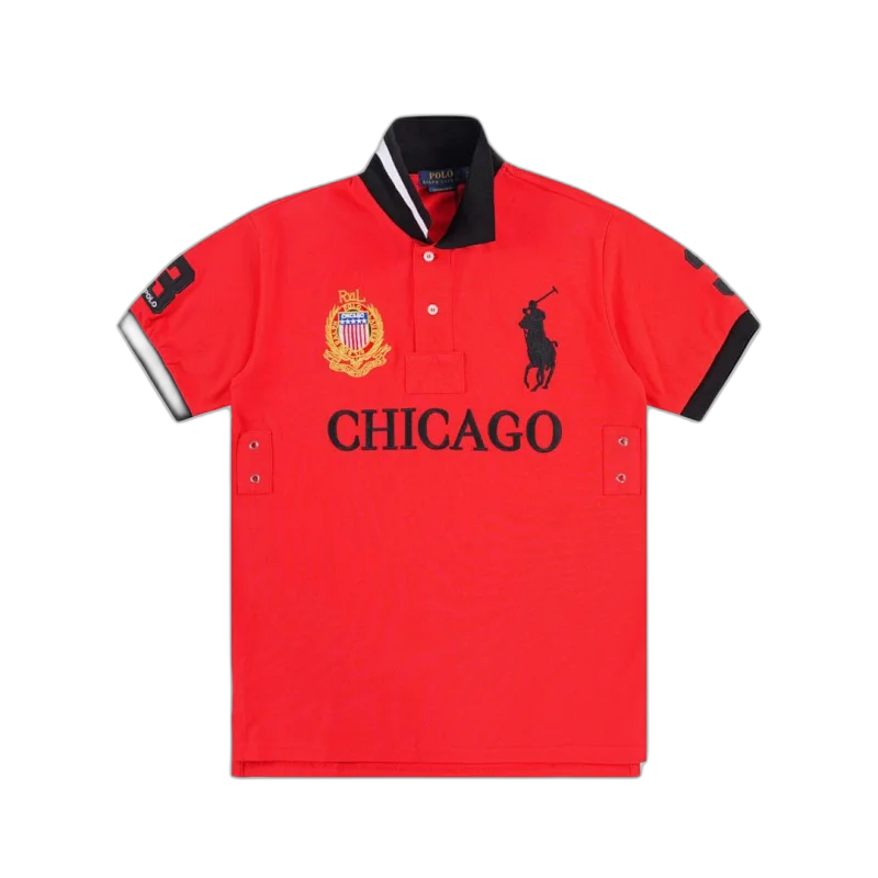 Polo Ralph Lauren Custom Fit Big Pony  Chicago Red