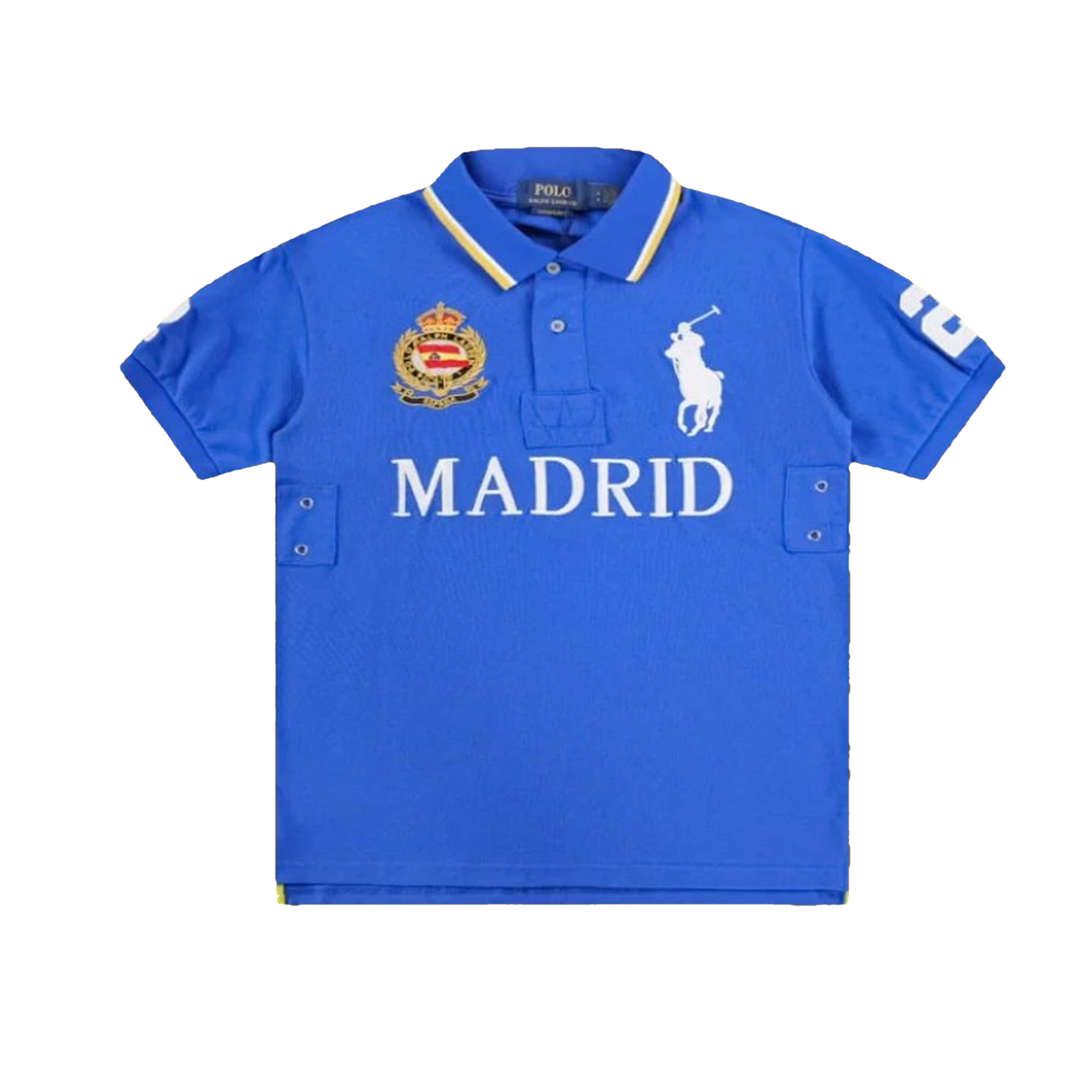 Polo Ralph Lauren Custom Fit Big Pony City Polo Madrid Blue