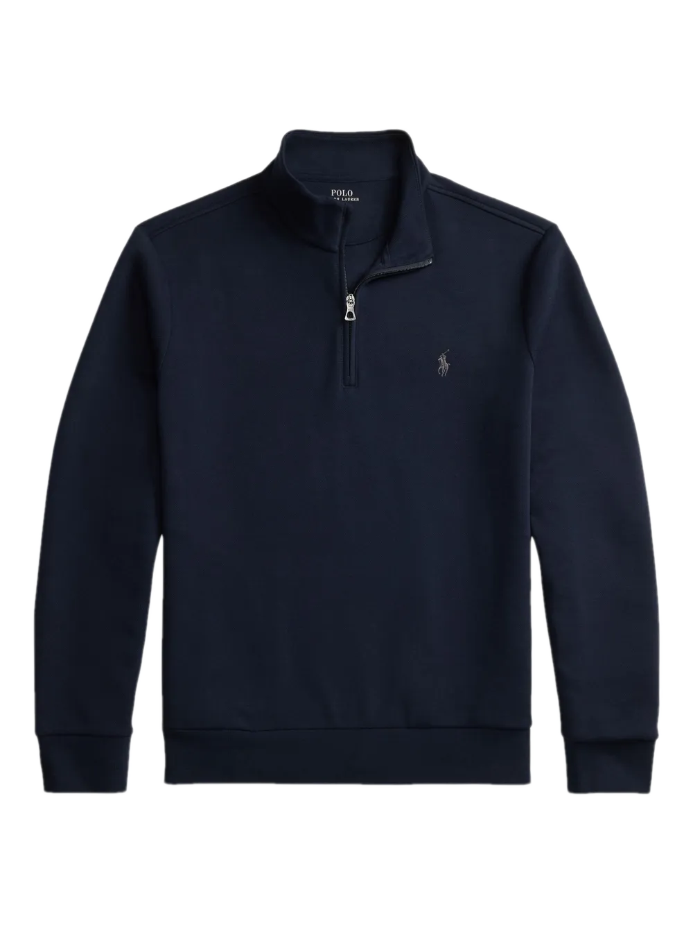 Polo Ralph Lauren half-zip mock neck sweatshirt dark blue