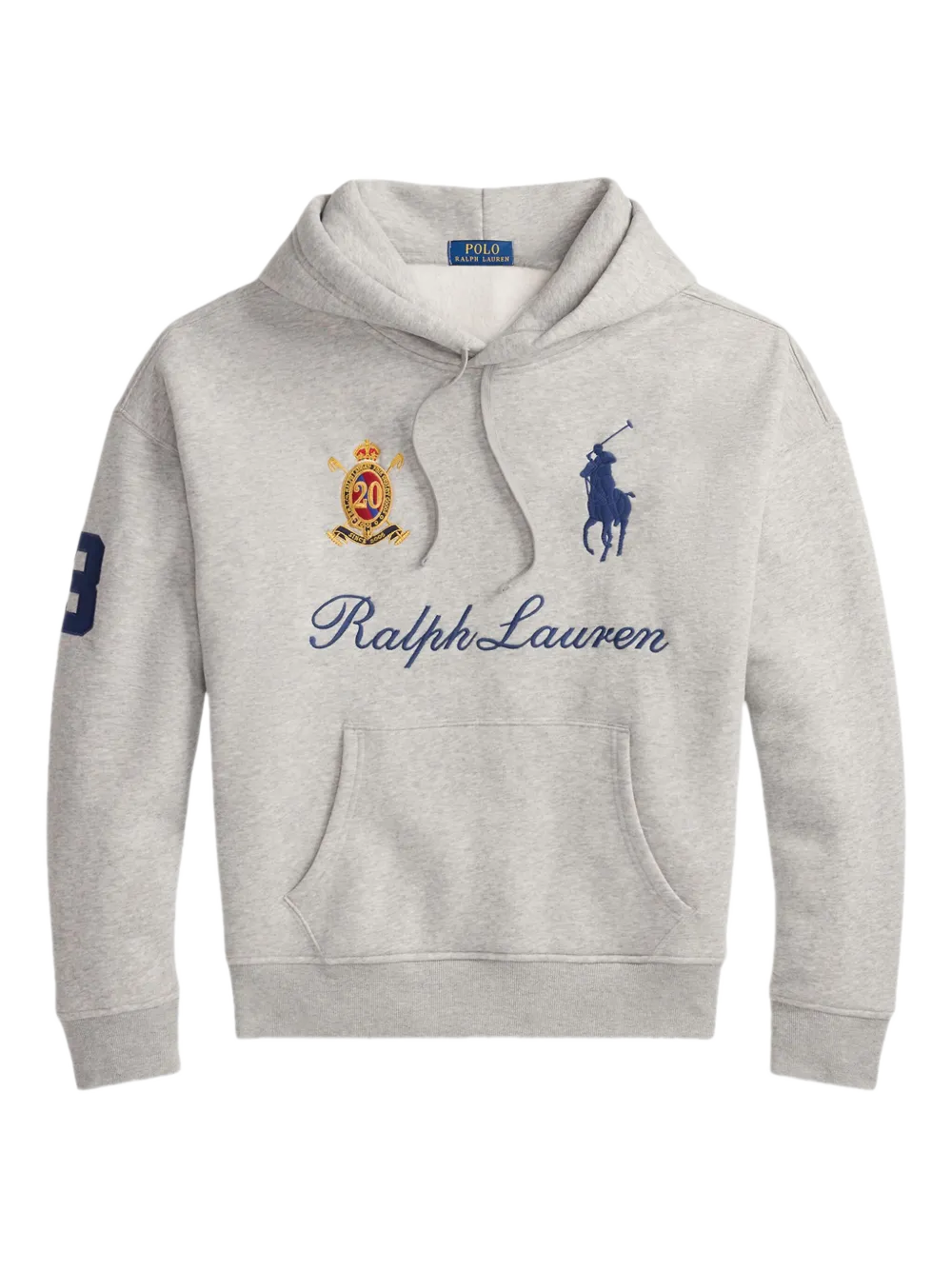 Polo Ralph Lauren logo embroidered hoodie