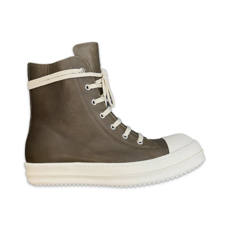 Porterville Ramones Leather Lace High Bean Milk