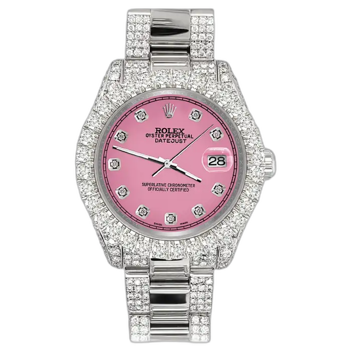 Rolex Datejust 31mm Pink Diamond Pavé 178240