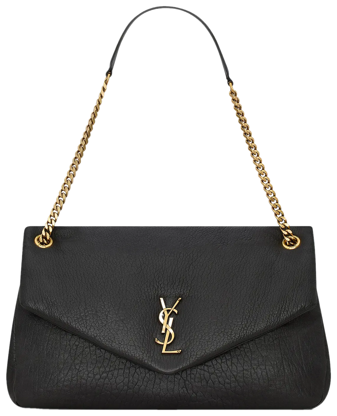 Saint Laurent Large Calypso Chain Bag Noir