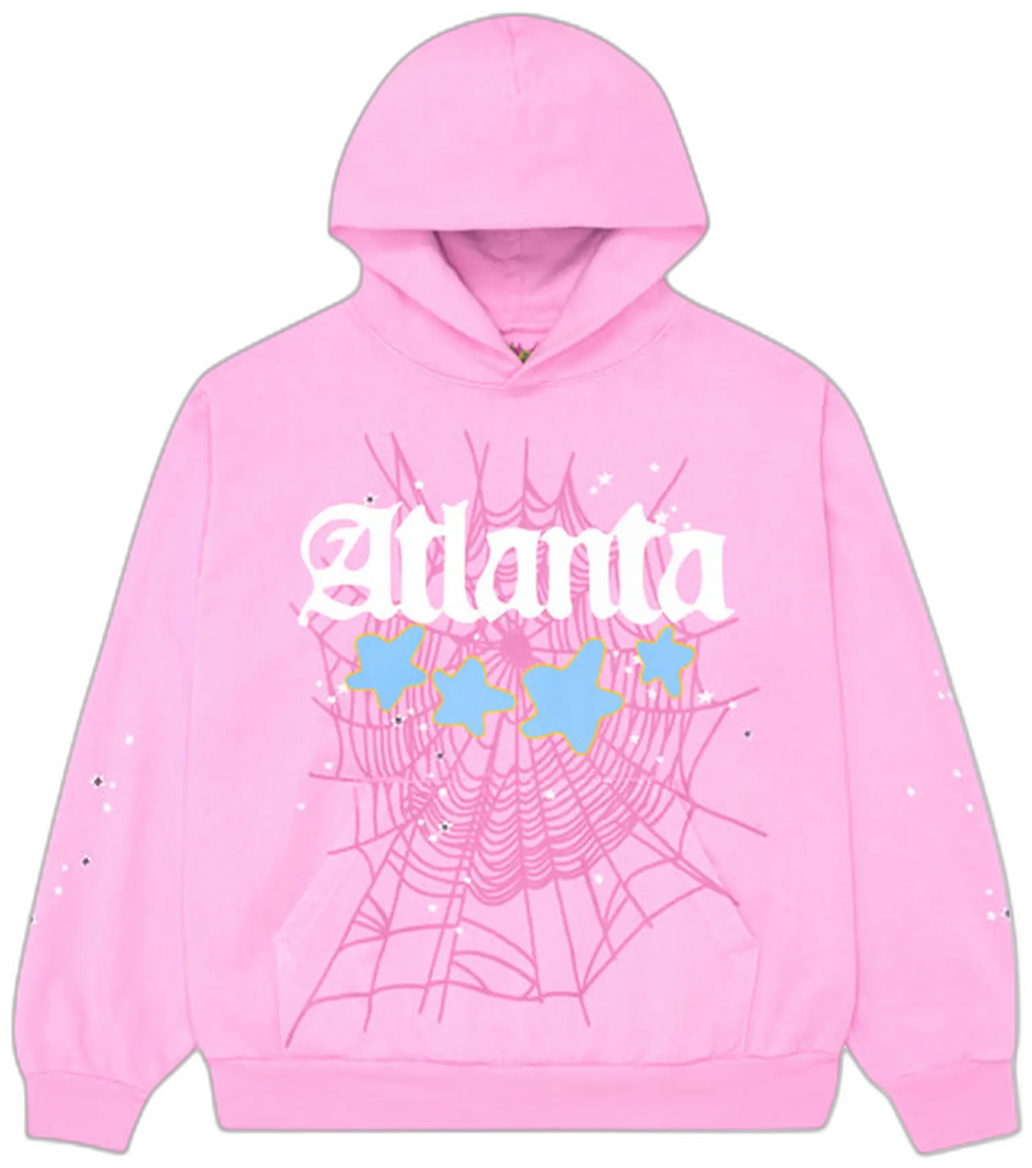 Sp5der Atlanta Hoodie 'Pink'