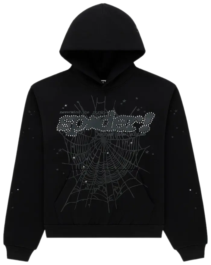 Sp5der Phantom Web Hoodie 'Black'