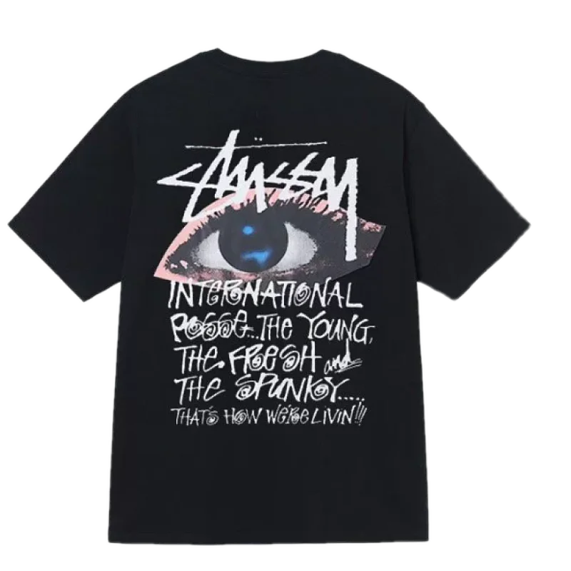 Stussy International Posse Eye Tee Black
