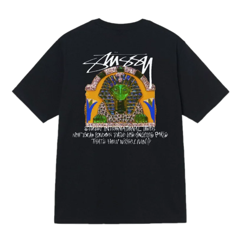 Stussy International Tribe Pharaoh Tee Black