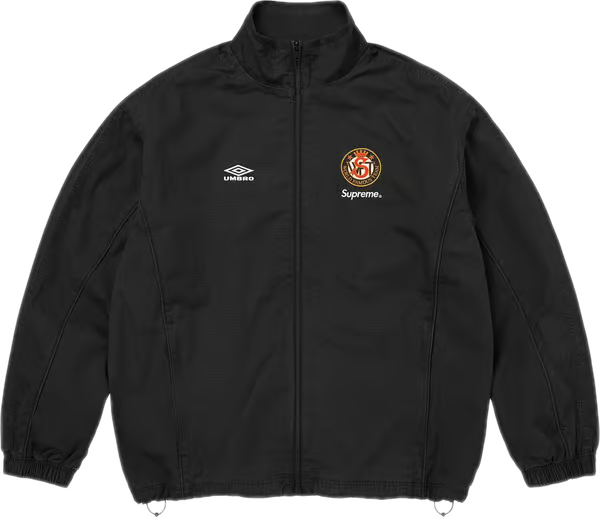 Supreme Umbro Cotton Ripstop Track Jacket Black